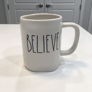 Rae Dunn BELIEVE Mug